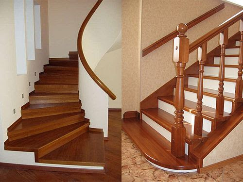 Лестницы из дерева